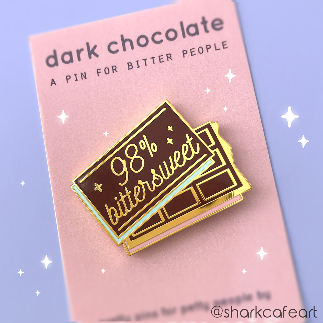 98% Bittersweet Pin
