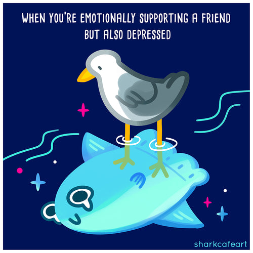 Emotional Support Mola | Sunfish Print