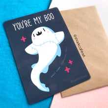 Load image into Gallery viewer, You&#39;re My Boo | Ghost Shark Print