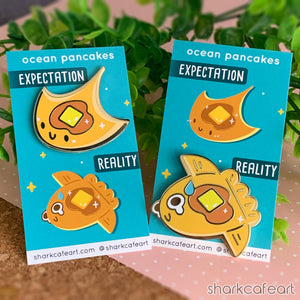 Manta Ray Pancake | Ocean Pancakes Single Pin
