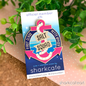 Salt Squad Pin