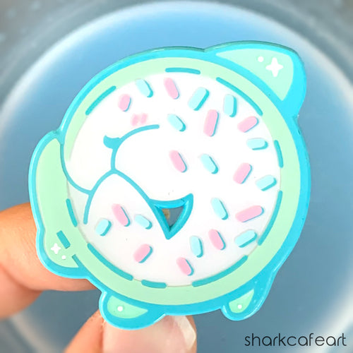 Relatable Shark : Donut Shark | Shyshark Pin