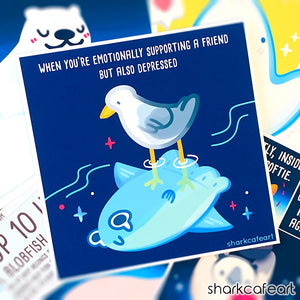 Emotional Support Mola | Sunfish Print